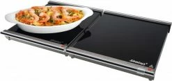 Geschirr- Und Kochplattenwärmer Steba WP 1 Warmhalteplatte Glas/chrom