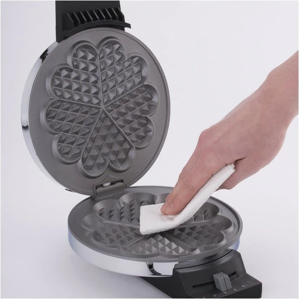 Waffelautomaten Cloer 185 Waffelautomat Chrom 7 Waffelautomaten Cloer 185 Waffelautomat Chrom – Bild 5