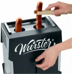 Popcorn, Schokolade & Co. Severin WT 5005 Wurster Wurst-Maker Schwarz/edelstahl-gebürstet -KÜCHENKLEINGERÄTE Verkäufe 2eadc8e5 d216 4bbf b09f 2cabfad9f370 600x600