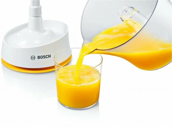 Entsafter & Zitruspressen Bosch MCP3500N Zitruspresse Weiß/sommergelb 8 Entsafter & Zitruspressen Bosch MCP3500N Zitruspresse Weiß/sommergelb – Bild 6