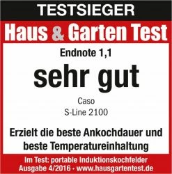 Geschirr- Und Kochplattenwärmer Caso S-Line 2100 Induktionskochplatte Edelstahl -KÜCHENKLEINGERÄTE Verkäufe 3105da2a 9d1b 4298 86c4 8ec36d4c372a 600x600