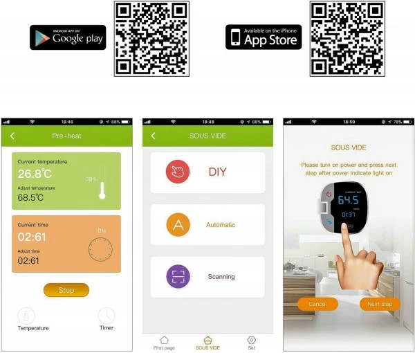 Dampfgarer & Reiskocher ProfiCook PC-SV 1159 Sous Vide Stick Aluminium 4 Dampfgarer & Reiskocher ProfiCook PC-SV 1159 Sous Vide Stick Aluminium – Bild 2