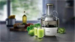 Entsafter & Zitruspressen Philips HR1918/80 Entsafter Weiß/grau -KÜCHENKLEINGERÄTE Verkäufe 40de07f5 e108 49ec 9b6f 82e86f46cef0 600x600