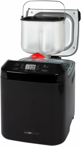 Brotbackautomaten Clatronic BBA 3774 Brotbackautomat Schwarz 7 Brotbackautomaten Clatronic BBA 3774 Brotbackautomat Schwarz – Bild 5