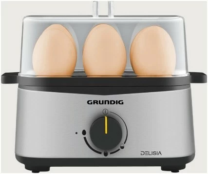 Grundig EB 8680 Eierkocher Edelstahl/schwarz 5 Grundig EB 8680 Eierkocher Edelstahl/schwarz – Bild 3