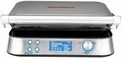 Waffelautomaten Gastroback Waffeleisen Advanced Control Waffelautomat Silber