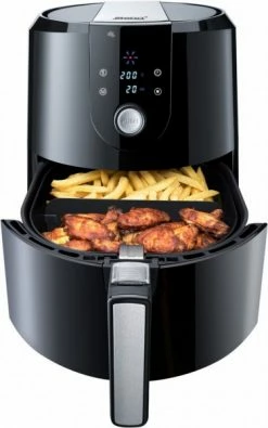 Fritteusen Steba HF 5000 XL Heißluft-Fritteuse Schwarz