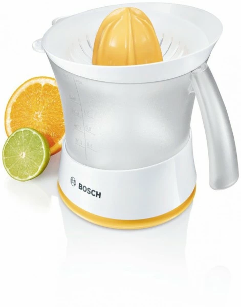 Entsafter & Zitruspressen Bosch MCP3500N Zitruspresse Weiß/sommergelb 4 Entsafter & Zitruspressen Bosch MCP3500N Zitruspresse Weiß/sommergelb – Bild 2