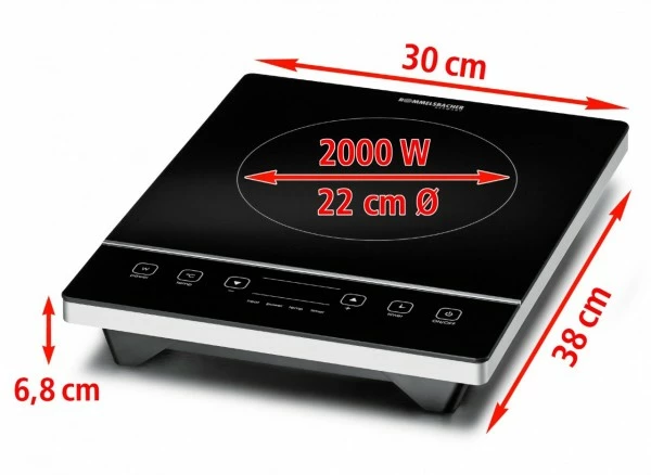 Geschirr- Und Kochplattenwärmer Rommelsbacher CT 2005/IN Kochplatte Schwarz 8 Geschirr- Und Kochplattenwärmer Rommelsbacher CT 2005/IN Kochplatte Schwarz – Bild 6