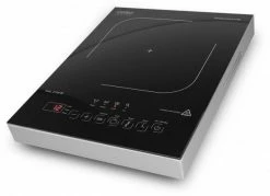 Geschirr- Und Kochplattenwärmer Caso ProGourmet 2100 Induktionskochplatte Silber/schwarz