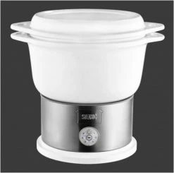 Dampfgarer & Reiskocher Kalorik TKG DG 1002 'STEAMIC' Dampfgarer Weiß/silber