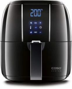 Fritteusen Caso AF 200 Heißluft-Fritteuse Schwarz