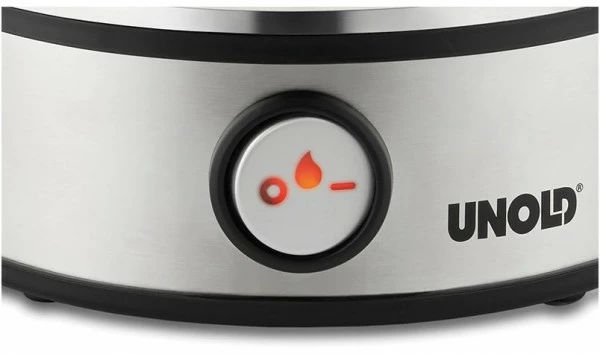Unold 38626 Eierkocher Edel Edelstahl/schwarz 5 Unold 38626 Eierkocher Edel Edelstahl/schwarz – Bild 3
