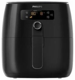 Fritteusen Philips HD9645/90 Avance Collection Fritteuse Schwarz/silber