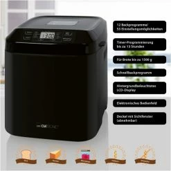 Brotbackautomaten Clatronic BBA 3774 Brotbackautomat Schwarz 13 Brotbackautomaten Clatronic BBA 3774 Brotbackautomat Schwarz -KÜCHENKLEINGERÄTE Verkäufe 8bd04af8 e1a0 4f4e 96c4 a39df343094a 600x600