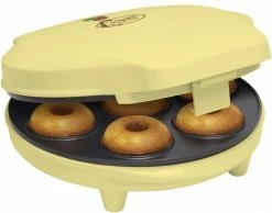 Waffelautomaten Bestron ADM 218 SD Donutmaker Gelb