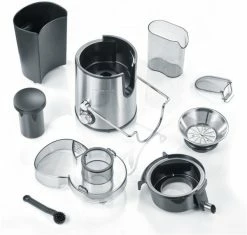 Entsafter & Zitruspressen Severin ES 3566 Entsafter Edelstahl-schwarz -KÜCHENKLEINGERÄTE Verkäufe 9334a77a 9f09 4876 804c 4ec779026231 600x600