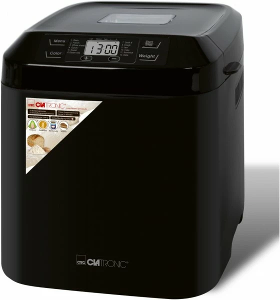 Brotbackautomaten Clatronic BBA 3774 Brotbackautomat Schwarz 5 Brotbackautomaten Clatronic BBA 3774 Brotbackautomat Schwarz – Bild 3