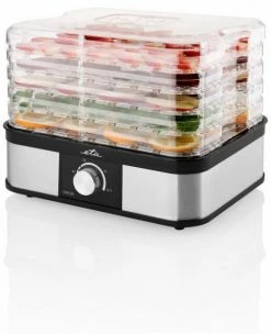 Dampfgarer & Reiskocher Eta Freya Dörrautomat 5301.90000 Schwarz/edelstahl