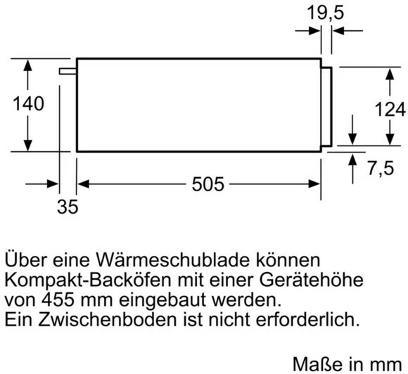 Geschirr- Und Kochplattenwärmer Bosch BIC510NB0 Speisen-/Geschirrwärmer Schwarz 7 Geschirr- Und Kochplattenwärmer Bosch BIC510NB0 Speisen-/Geschirrwärmer Schwarz – Bild 5