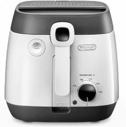 Fritteusen DeLonghi FS 6055 Fritteuse Weiß/anthrazit