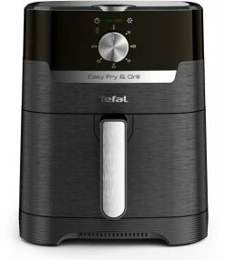 Fritteusen Tefal EY5018 Easy Fry & Grill Classic Heißluft-Fritteuse Schwarz