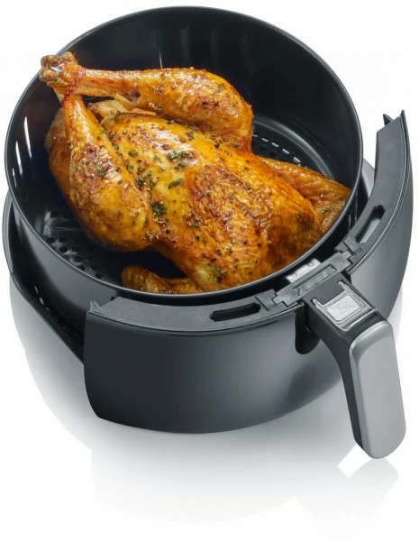 Fritteusen Severin FR 2445 Heißluft-Fritteuse XXL Schwarz/silber-metallic 5 Fritteusen Severin FR 2445 Heißluft-Fritteuse XXL Schwarz/silber-metallic – Bild 3