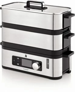 Dampfgarer & Reiskocher WMF KÜCHENminis Vitalis E Dampfgarer Cromargan Matt