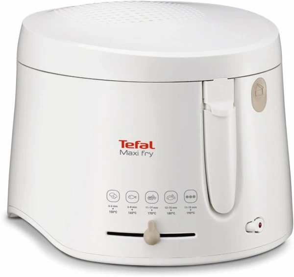 Fritteusen Tefal FF1000 MaxiFry Fritteuse Weiß 3 Fritteusen Tefal FF1000 MaxiFry Fritteuse Weiß
