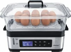 Dampfgarer & Reiskocher Steba DG 2 Dampfgarer Edelstahl/schwarz -KÜCHENKLEINGERÄTE Verkäufe c234ac2b 5118 4634 8830 6aedcc83c970 600x600