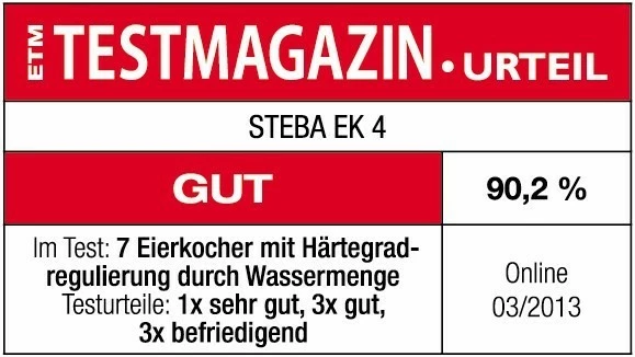 Steba EK 4 Eierkocher Weiß/schwarz 8 Steba EK 4 Eierkocher Weiß/schwarz – Bild 6