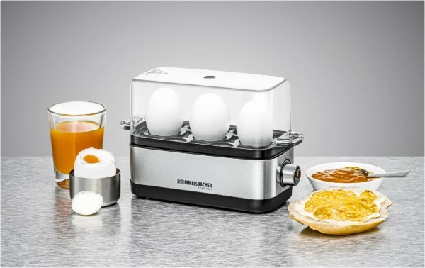 Rommelsbacher ER 300 Eierkocher Edelstahl/schwarz 8 Rommelsbacher ER 300 Eierkocher Edelstahl/schwarz – Bild 6