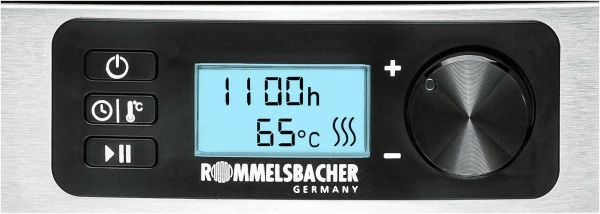 Dampfgarer & Reiskocher Rommelsbacher DA 350 Dörrautomat Edelstahl/schwarz 8 Dampfgarer & Reiskocher Rommelsbacher DA 350 Dörrautomat Edelstahl/schwarz – Bild 6