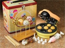 Waffelautomaten Simeo FC 610 CakePopMaker Gelb