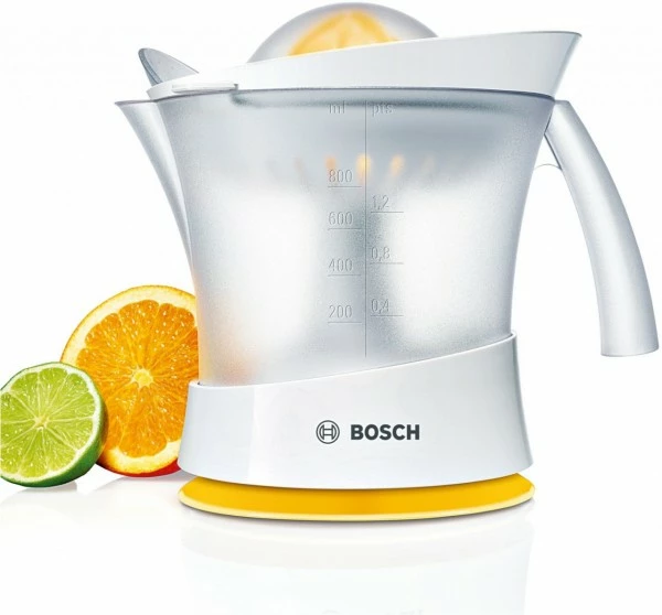 Entsafter & Zitruspressen Bosch MCP3000N Zitruspresse Weiß/sommergelb 4 Entsafter & Zitruspressen Bosch MCP3000N Zitruspresse Weiß/sommergelb – Bild 2