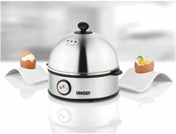 Unold 38626 Eierkocher Edel Edelstahl/schwarz 6 Unold 38626 Eierkocher Edel Edelstahl/schwarz – Bild 4