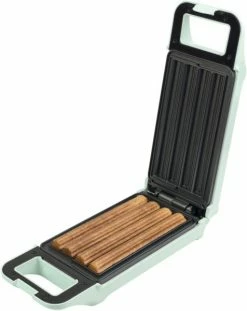 Waffelautomaten Bestron ACHM200M Waffelautomat Mint-grün