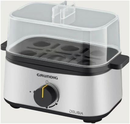 Grundig EB 8680 Eierkocher Edelstahl/schwarz 4 Grundig EB 8680 Eierkocher Edelstahl/schwarz – Bild 2